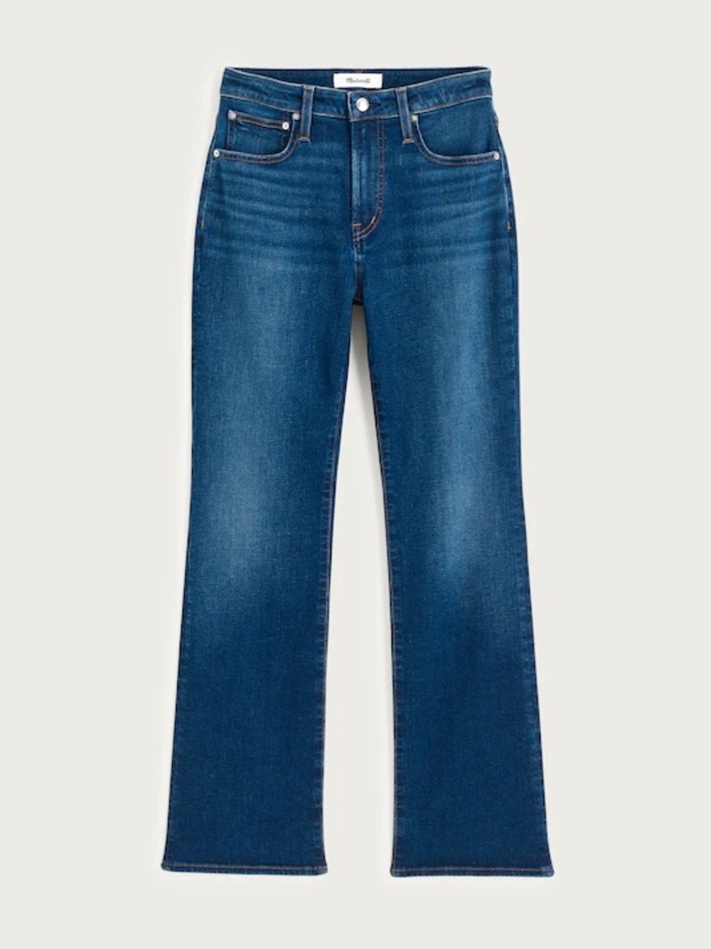 Madewell The Curvy Flare Crop Jean in Super Stretch Denim Size 25 NWT $148
NZ113